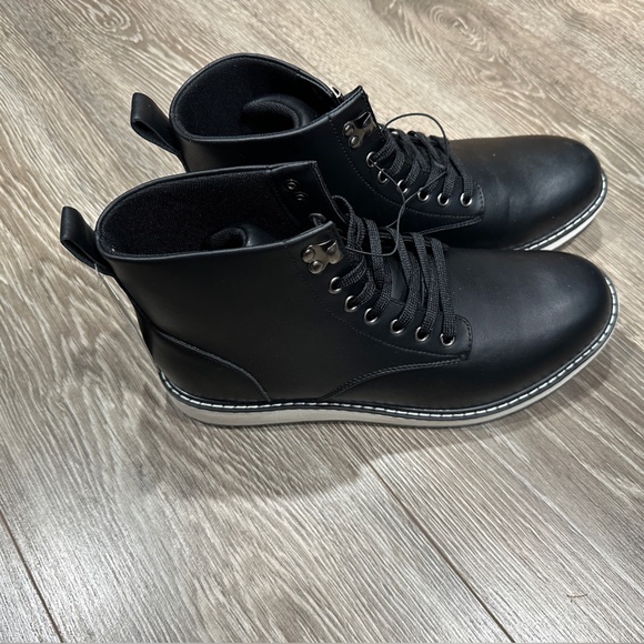 Men's Forest Work Boots-Black-Goodfellow & Co. - Picture 10 of 12